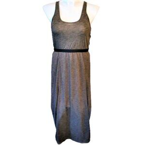 Urban Outfitters Silence + Noise Dress Olive Green Maxi Space Dye Size M